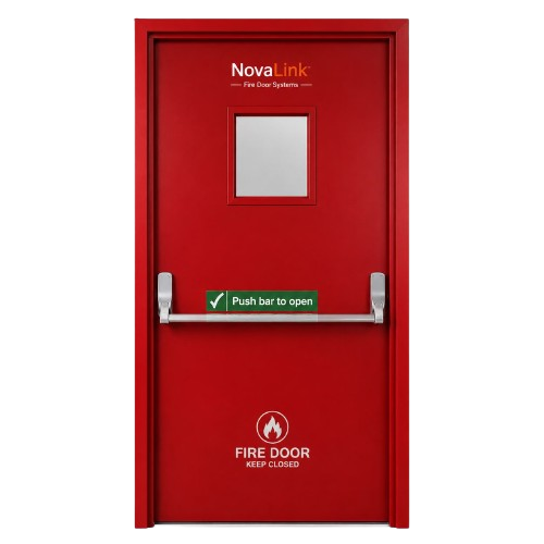 Novalink Fire-Rated Steel & Clean Room Doors